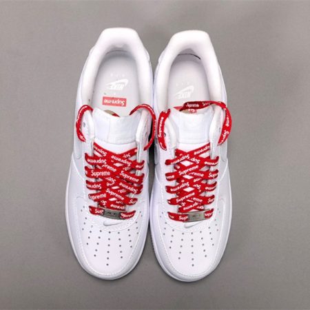 Nike Air Force 1 Low Supreme White - CU9225-100 - Image 3