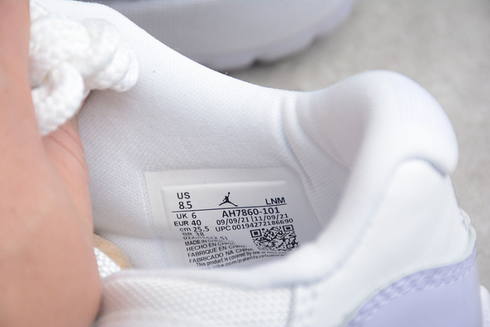Air Jordan 11 Low WMNS Pure Violet AH7860-101 - Image 14