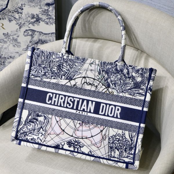 DIOR Book Tote Starlight&Star Tote Bags