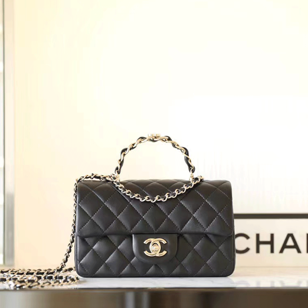Chanel Bag with Handle and Flap Bags - Image 3