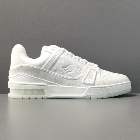 LV Trainer Sneaker White