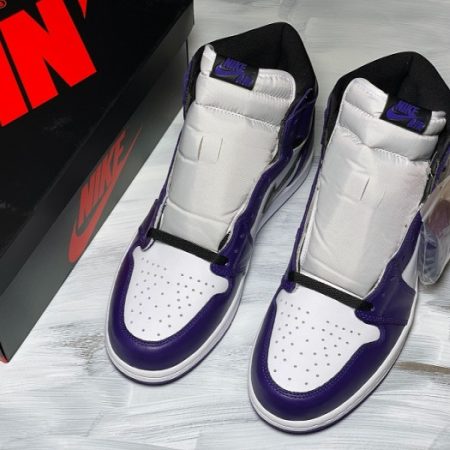 Air Jordan 1 AJ1 Court Purple white 555088-500 - Image 3