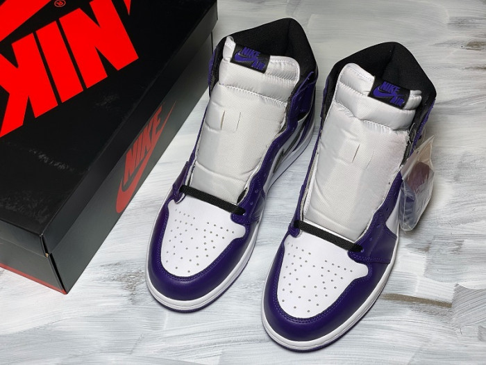 Air Jordan 1 AJ1 Court Purple white 555088-500 - Image 3