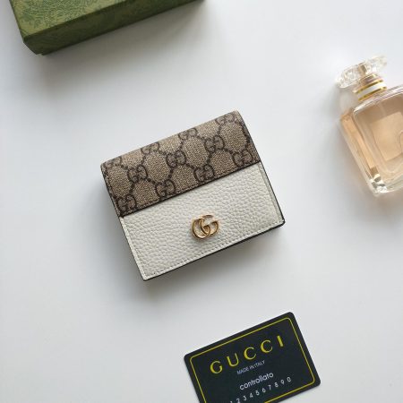 Gucci Unisex GG Marmont Card Case Wallet - Image 5