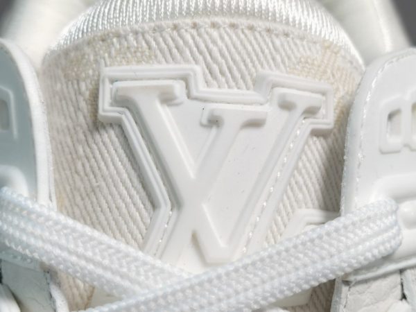 LV Trainer Sneaker White