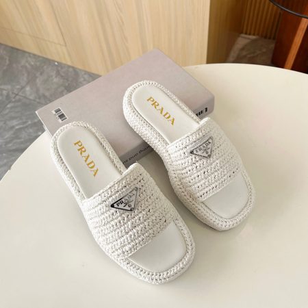 Prada Stylish Platform Sandals Slide Sandal - Image 2
