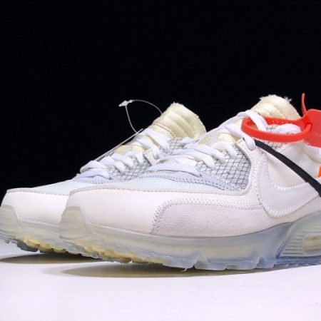 OFF-WHITE x Nike Air Max 90 Sail Muslin Virgil Abloh AA7293-100 - Image 8