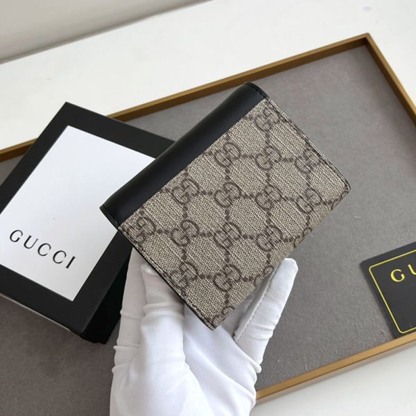 Gucci Padlock Three fold wallet