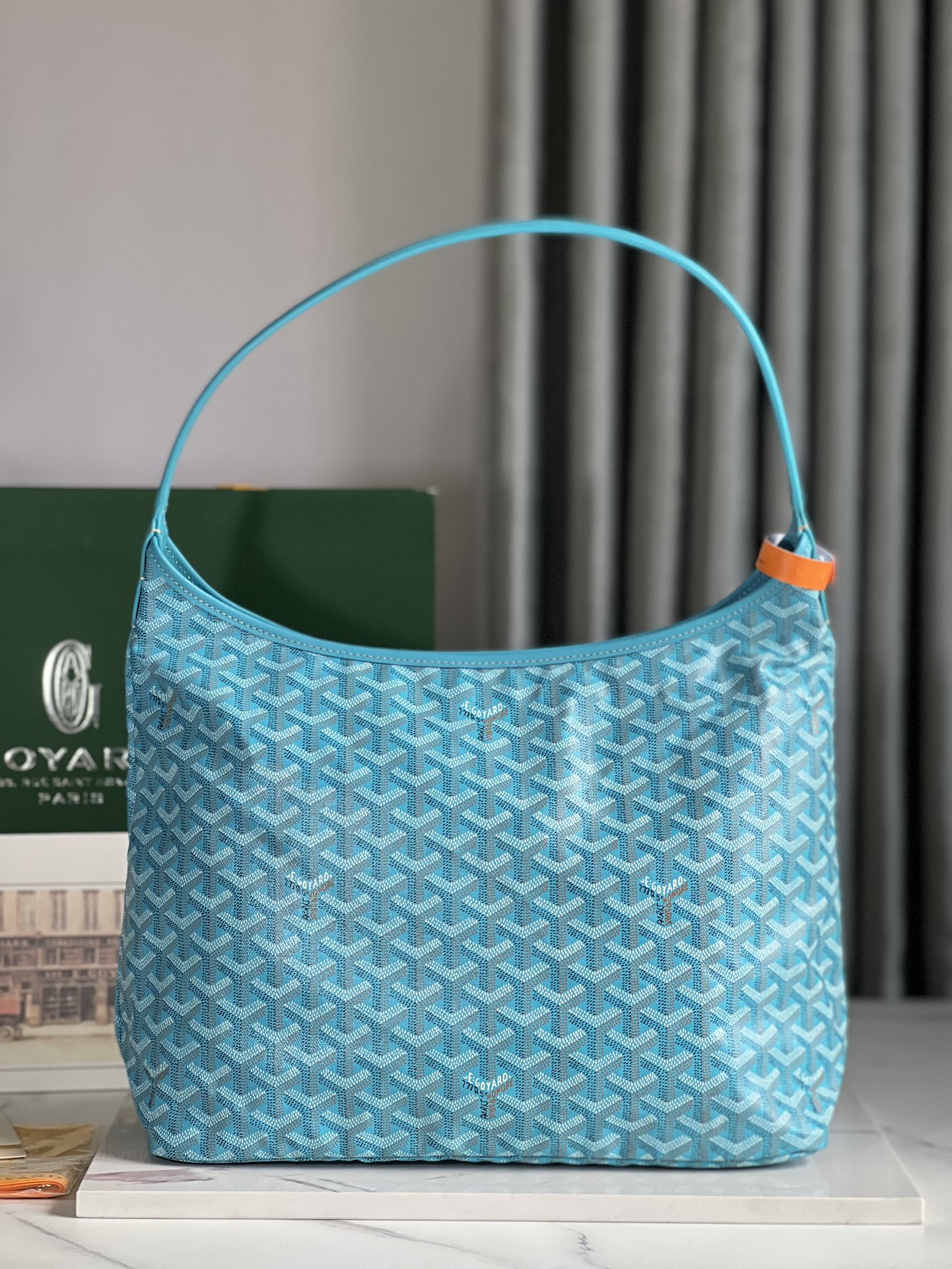 Goyard hobo boheme light blue - Image 1