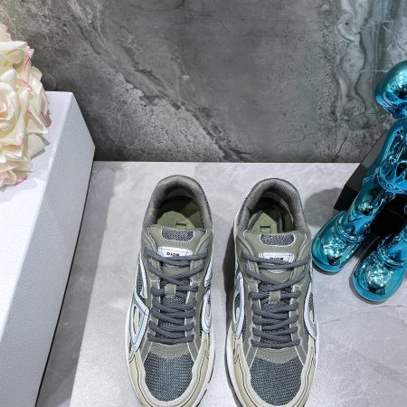 Dior B30 Dad Sneakers Green Gray (AA Normal Quality Version) - Image 6