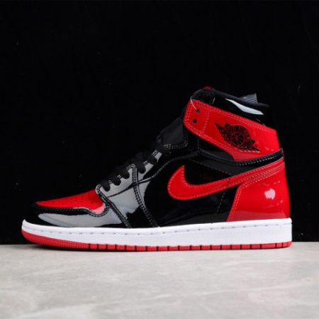 AIR JORDAN 1 HIGH OG BRED PATENT 555088-063 - Image 2