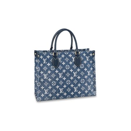LV ONTHEGO Denim Bag M46871 - Image 3