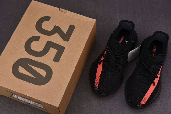 Yeezy Boost 350 V2 Core Black Red BY9612 - Image 6