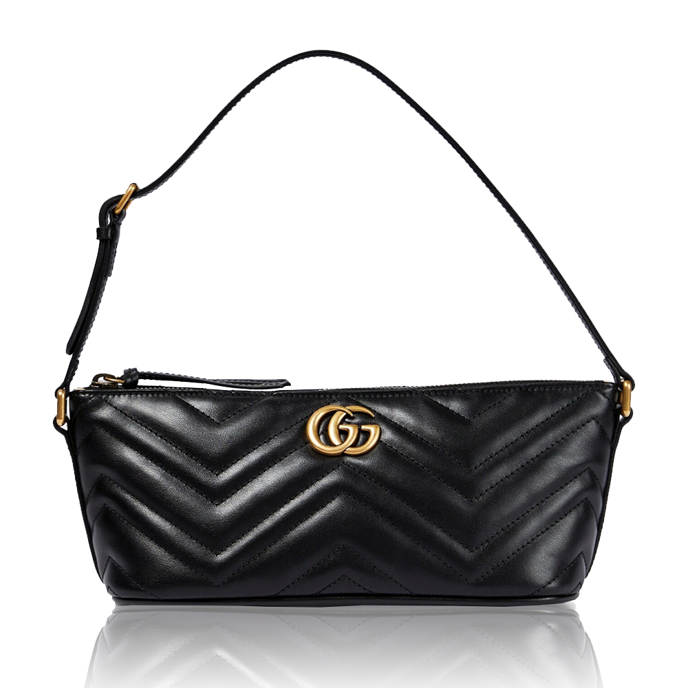 Gucci - GG Marmont Leather Shoulder Bag - Image 1