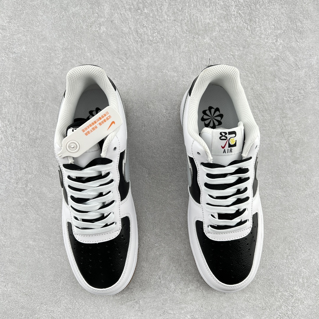 Nike Air Force Panda Black White - Image 3