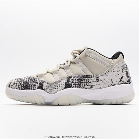 Jordan 11 Retro Low Snake Light Bone CD6847-002 - Image 1