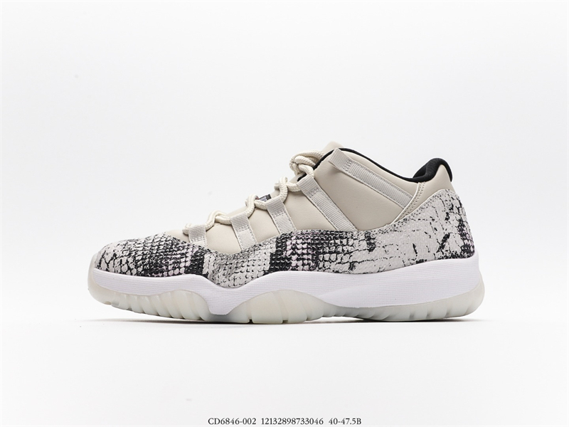 Jordan 11 Retro Low Snake Light Bone CD6847-002 - Image 1