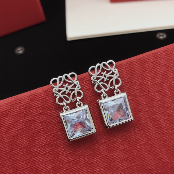 Loewe square cutout earrings