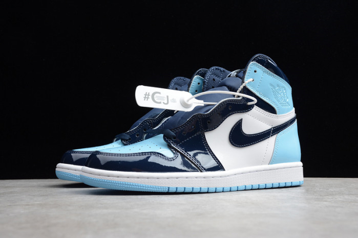 Air Jordan 1 UNC Patent Leather CD0461-401 - Image 5