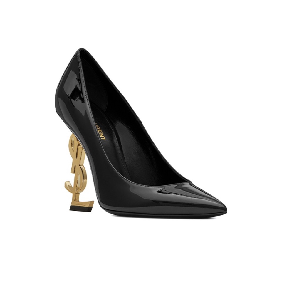 Saint Laurent YSL Opyum Slide Heels - Image 1