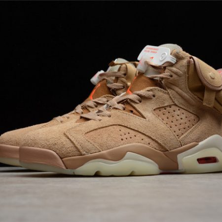 TRAVIS SCOTT X AIR JORDAN 6 BRITISH KHAKI DH0690-200 - Image 12