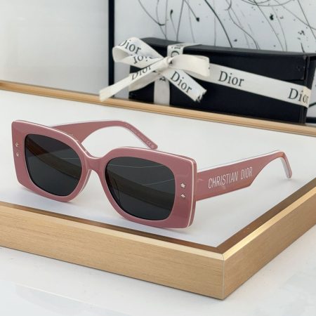 Dior Side Letter Plate Frame sunglasses Top quality - Image 2