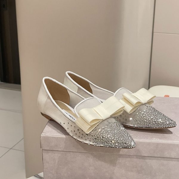 Jimmy Choo Gala Ballet Flats Slide Sandal