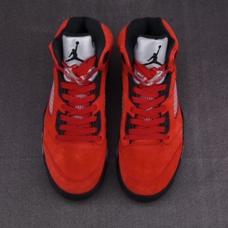 Air Jordan 5 Raging Bull 2021 Red Suede DD0587-600 - Image 15