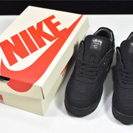 Nike Air Force 1 Low Stussy Black CZ9084-001 - Image 4