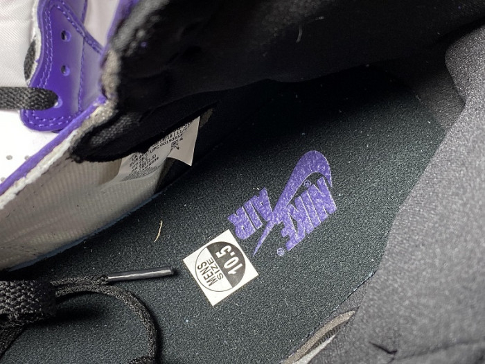 Air Jordan 1 AJ1 Court Purple white 555088-500 - Image 15