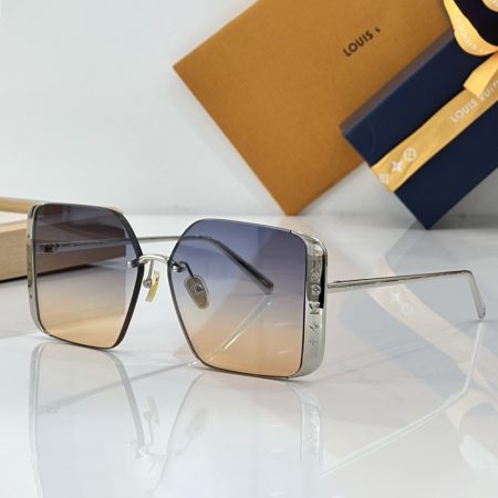 LV Lrregular Metal Frame Sunglasses Top Quality - Image 4