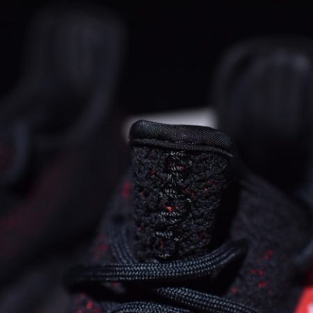 Yeezy Supreme Boost 350 V2 BLACK AND RED - Image 9