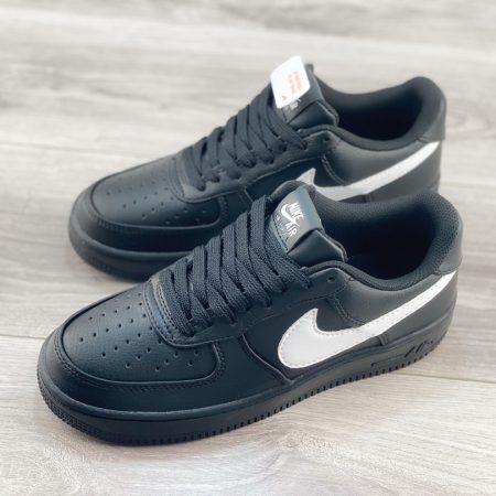 Nike Air Force Black White - Image 6