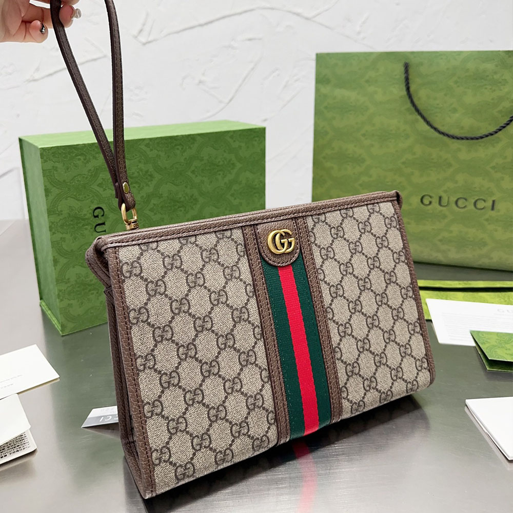 Gucci Unisex Handheld Wallet Bag - Image 3