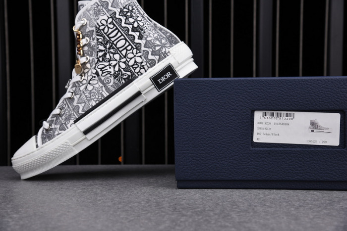 Dior B23 OBLIQUE HIGH TOP Shoes T00853H072 - Image 7