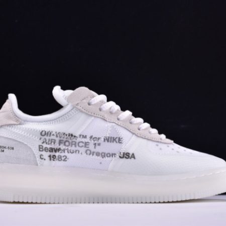 NIKE AIR FORCE 1 LOW OFF-WHITE All White AO4606-100 - Image 20