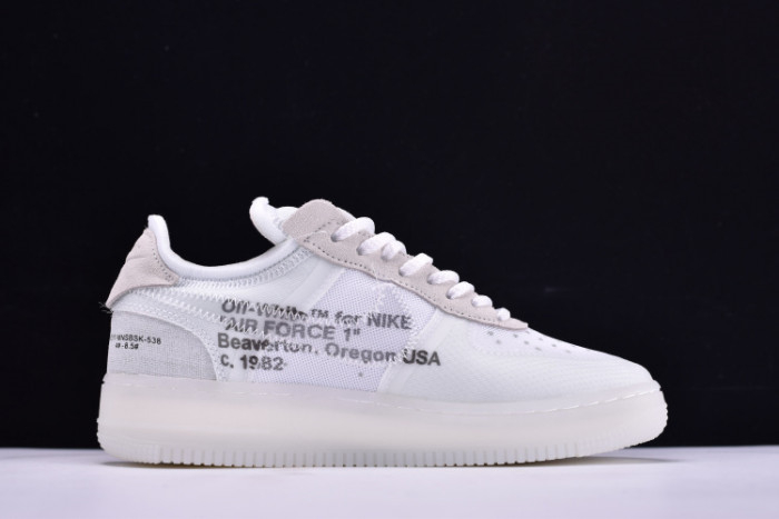 NIKE AIR FORCE 1 LOW OFF-WHITE All White AO4606-100 - Image 20
