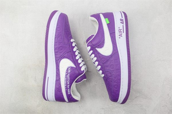 LV x Nike Air Force 1'07 LV8 Low "Purple/white/LV Monogram"