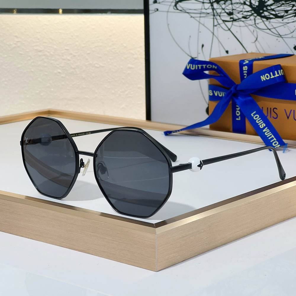 LV  Lrregular Shape Fashion Sunglasses  Top quality - Image 3