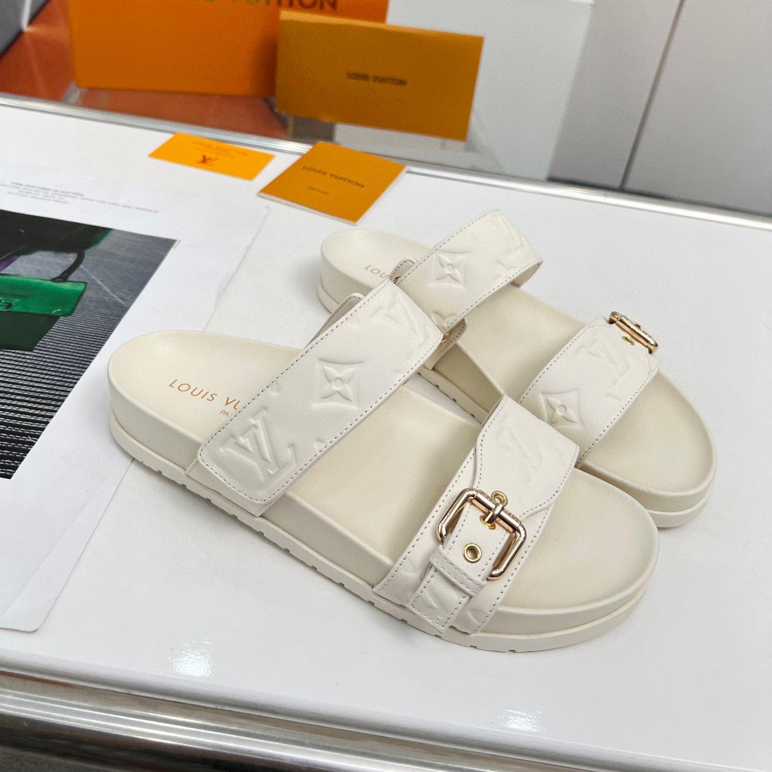LV Bom Dia Fashion Flip-flops Slide Sandal - Image 5