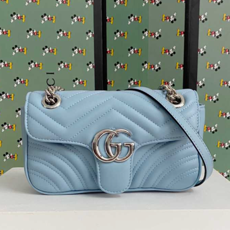 Gucci GG Marmont -Silver buckle - Image 8