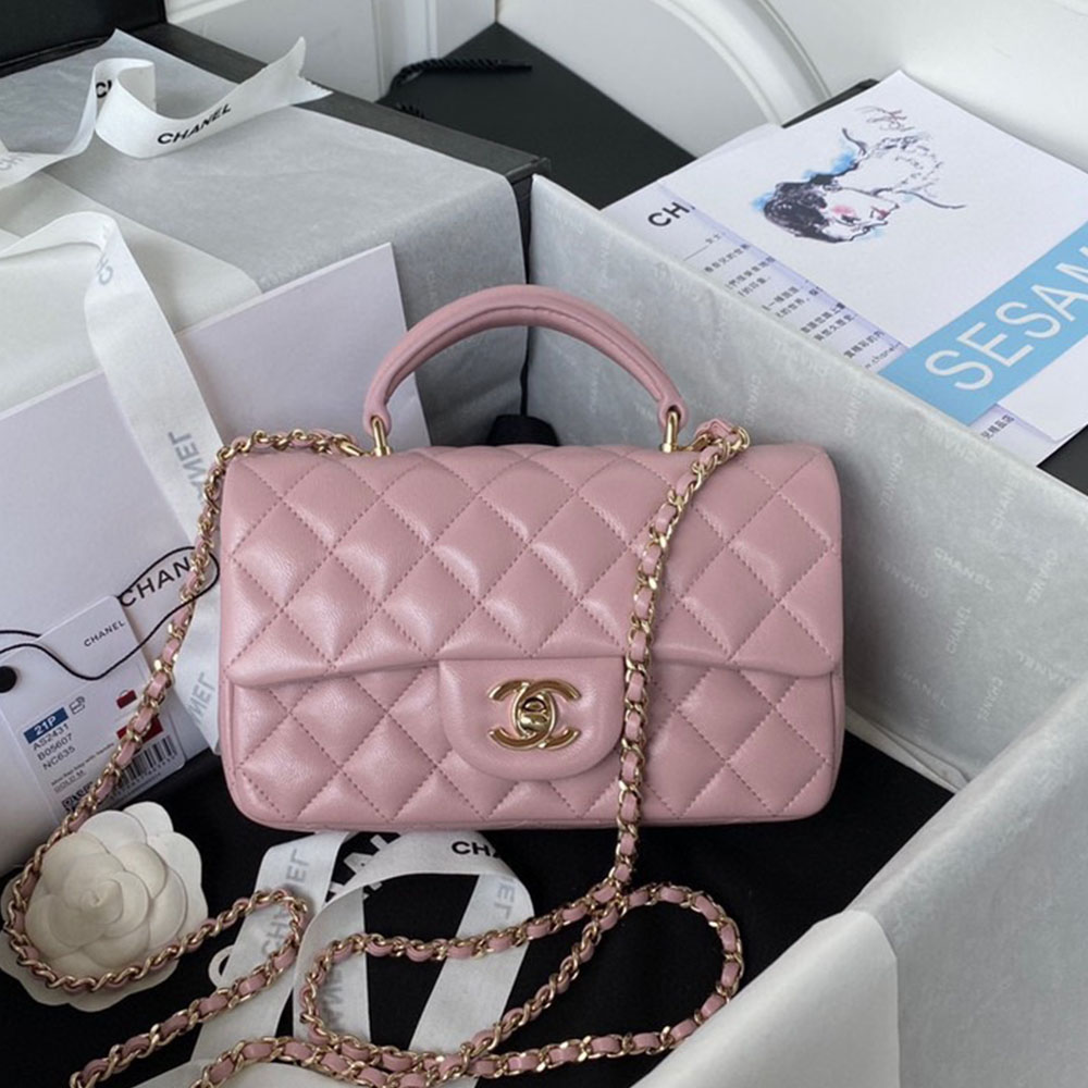 Chanel Mini Top Handle CF - Image 6