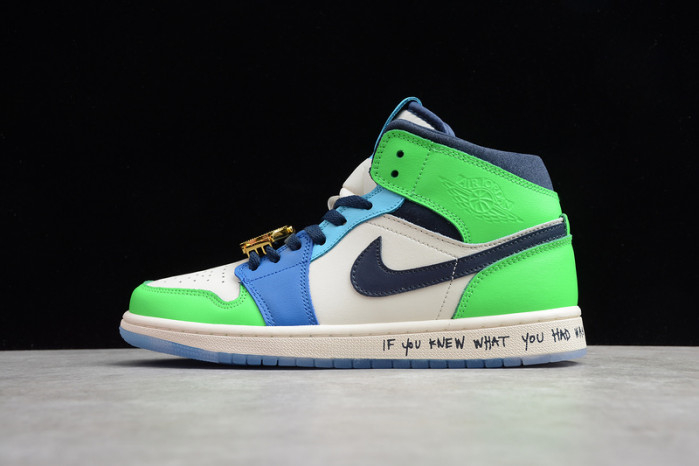 Air Jordan 1 Mid SE Fearless Melody Ehsa CQ7629-100 - Image 4