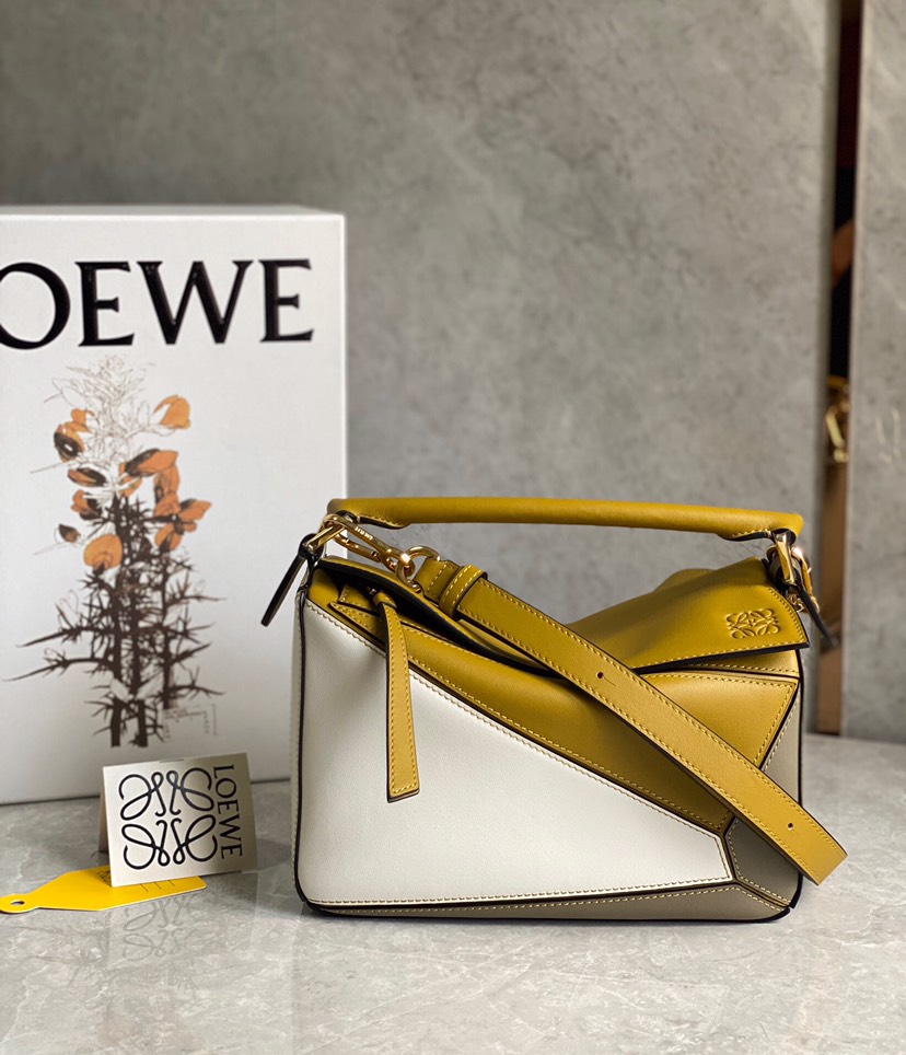 Loewe Small Puzzle Yellow - Image 1