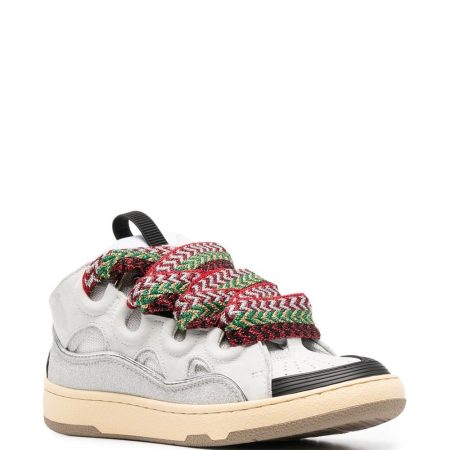 Lanvin LEATHER CURB SNEAKERS - Image 3