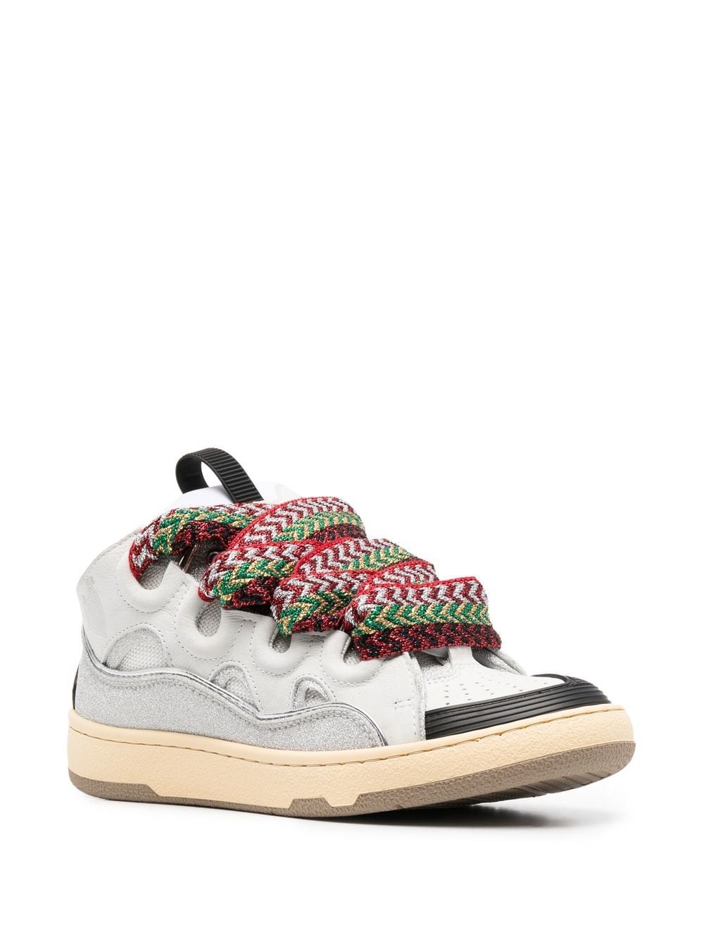 Lanvin LEATHER CURB SNEAKERS - Image 3