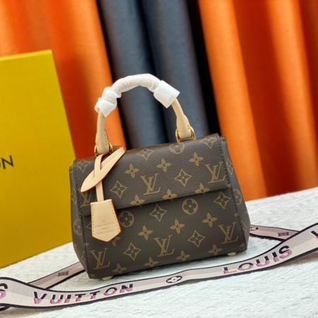 LV Cluny Leather Shoulder Crossbody Bag M46055&M46054 - Image 3