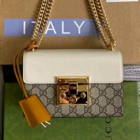 Gucci Padlock Lock Buckle Crossbody Bag - Image 4