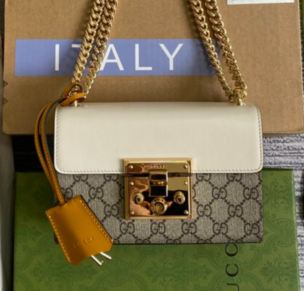 Gucci Padlock Lock Buckle Crossbody Bag - Image 4