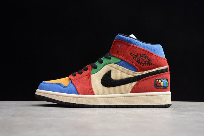 Air Jordan 1 Mid Blue The Great CU2805-100 - Image 2